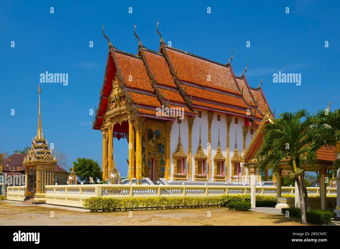 Temple at Thalang, Choeng Thale, Phuket, Thailand Stock Photo
