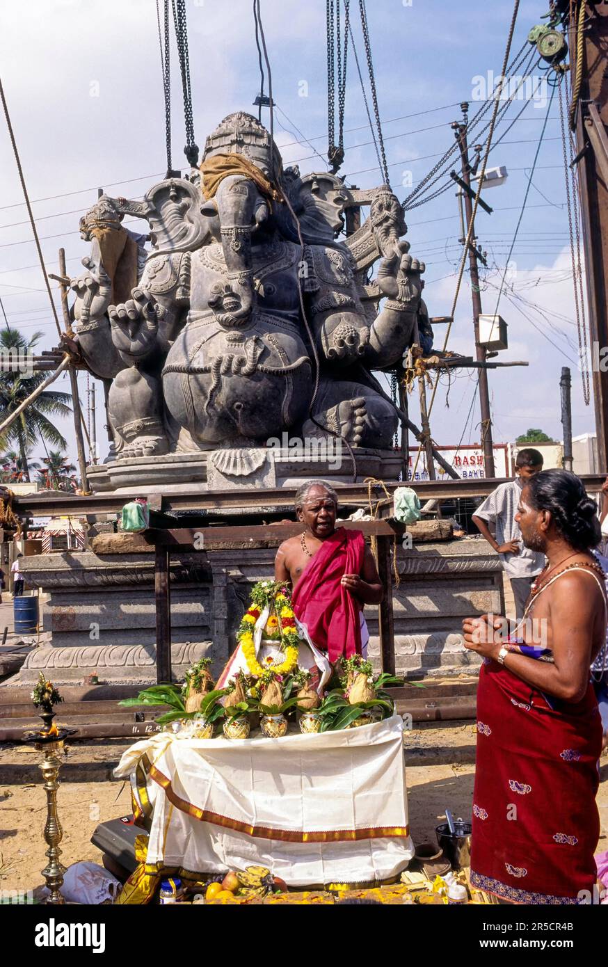 Biggest Ganesha statue in Asia at Coimbatore, Tamil Nadu, South India