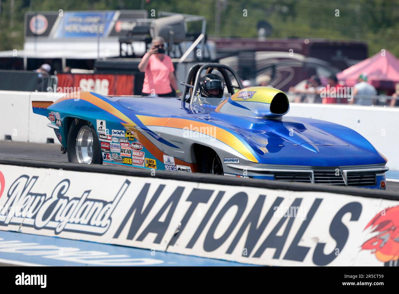 EPPING, NH JUNE 02 John MacLean in the 1864 Super Gas '63 Corvette