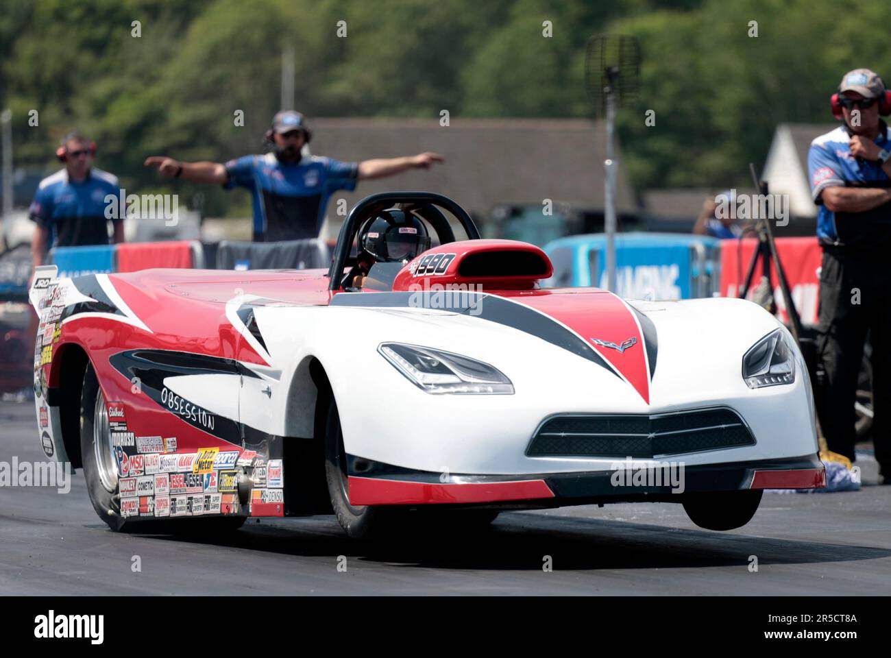 EPPING, NH JUNE 02 Iggie Boicesco in the 1990 SG '17 Corvette takes