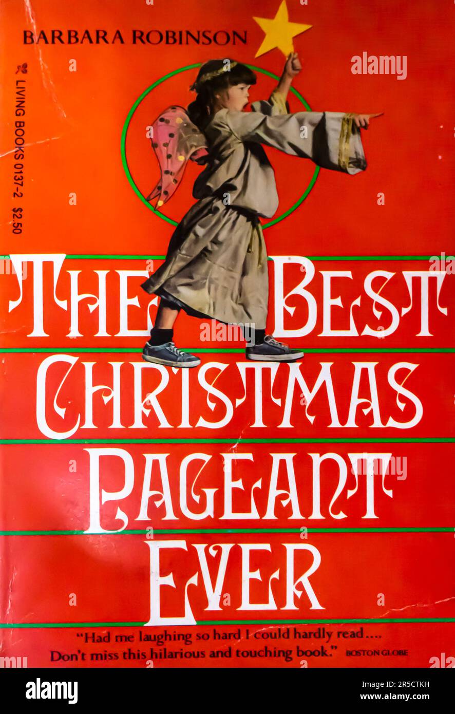 The Best Christmas Pageant Ever Novel By Barbara Robinson 1971 Stock the-best-christmas-pageant-ever-novel-by-barbara-robinson-1971-stock