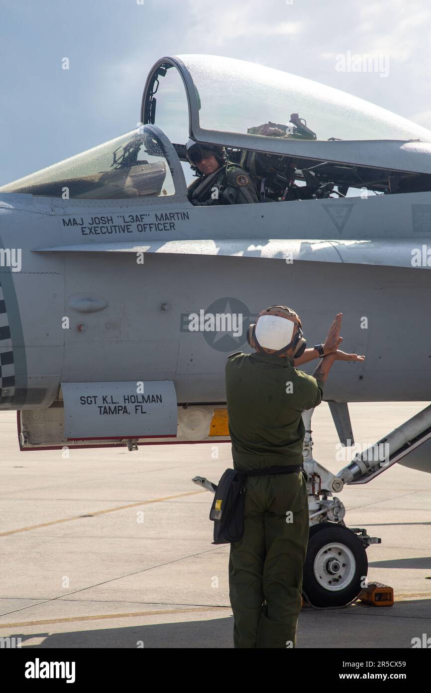 U.S. Marine Corps Lt. Col. Clayton Gard III, commanding officer, Marine