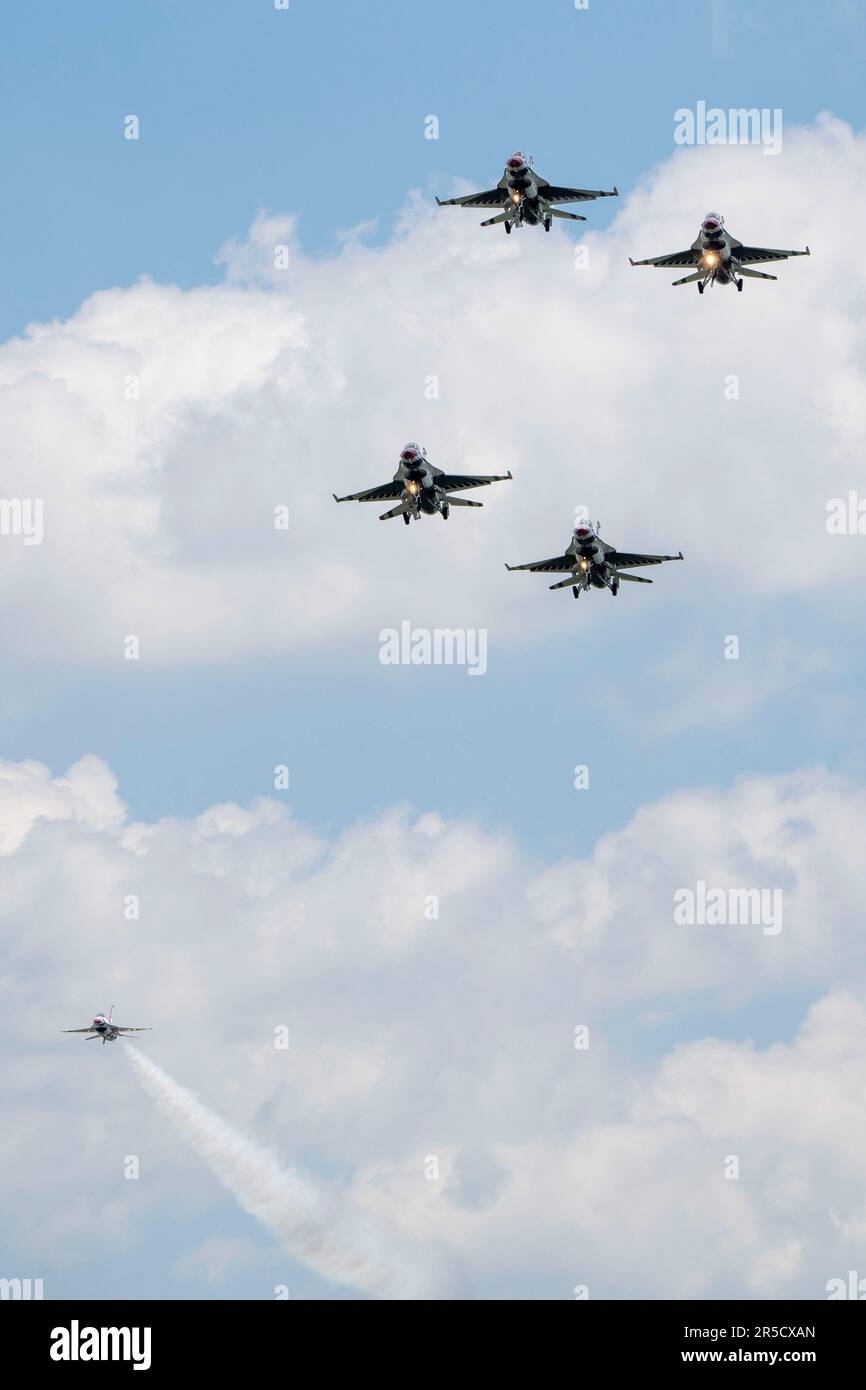 The United States Air Force Air Demonstration Squadron "Thunderbirds