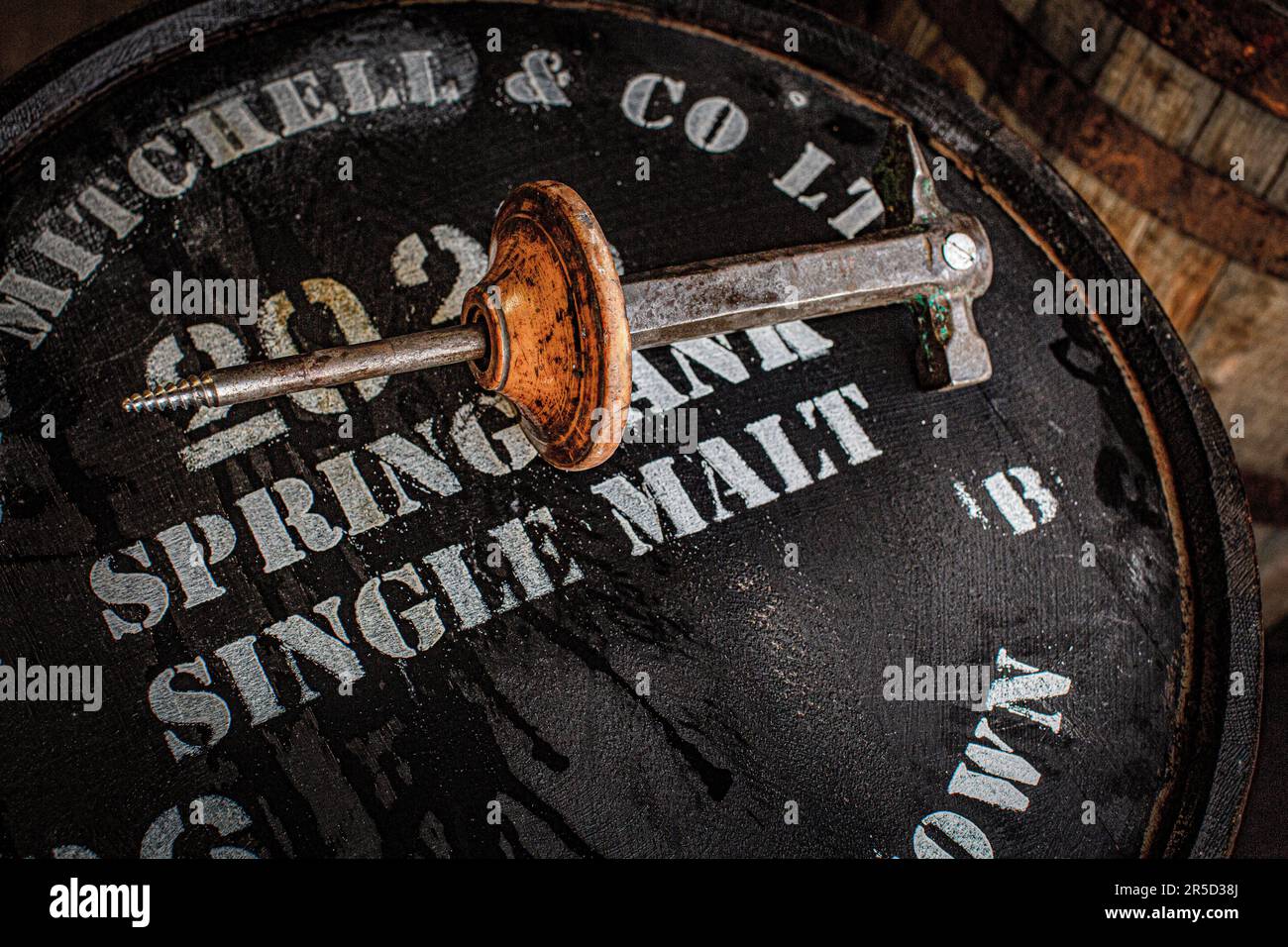 whiskey barrel bung puller Stock Photo Alamy