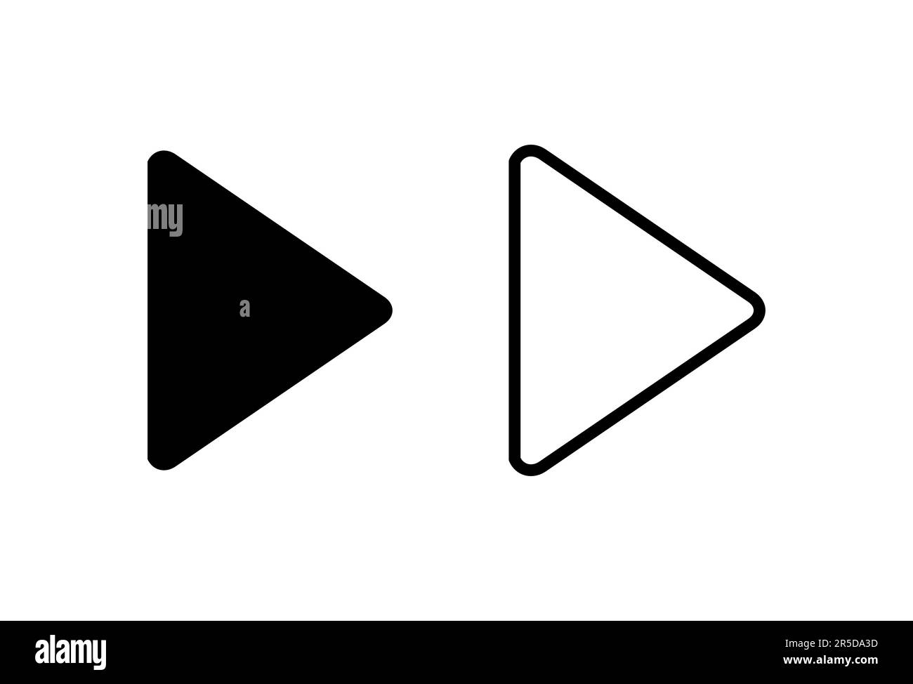 Play Icon set. Play button vector icon Stock Vector Image & Art - Alamy