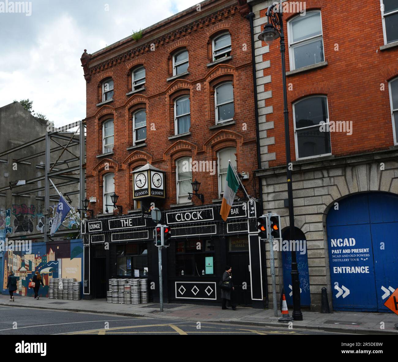 The Clock Bar on Thomas road in Dublin, Ireland Stock Photo Alamy