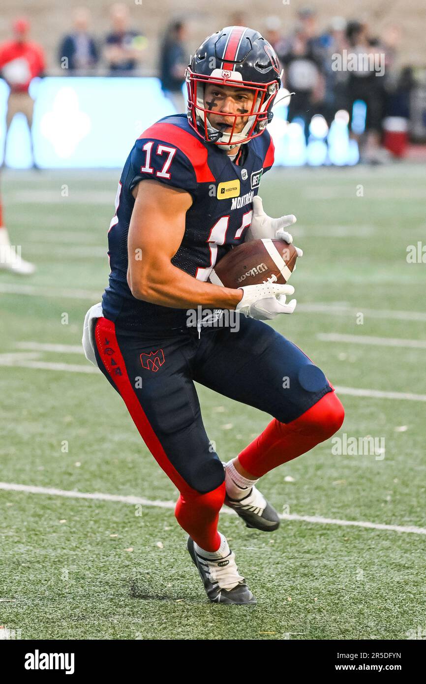 MONTREAL, QC - JUNE 02: Montreal Alouettes wide receiver Cole