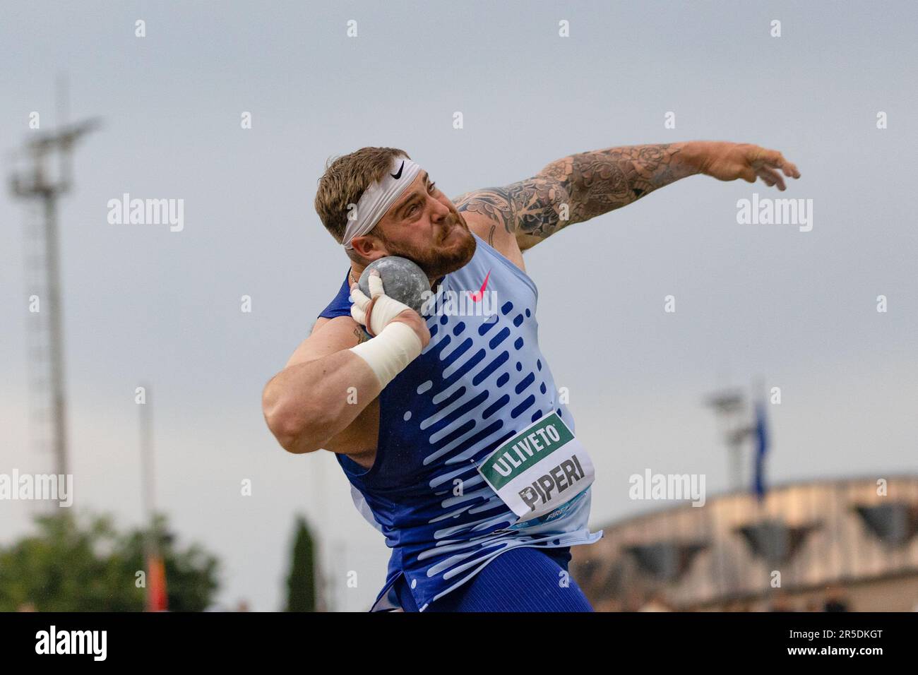 Florence, Italy. 02nd June, 2023. piperi during the Golden Gala Pietro Mennea 2023 on June 2, 2023 at the Stadio Luigi Ridolfi in Florence, Italy. during Diamond League - Golden Gala, Athletics Internationals in Florence, Italy, June 02 2023 Credit: Independent Photo Agency/Alamy Live News Stock Photo