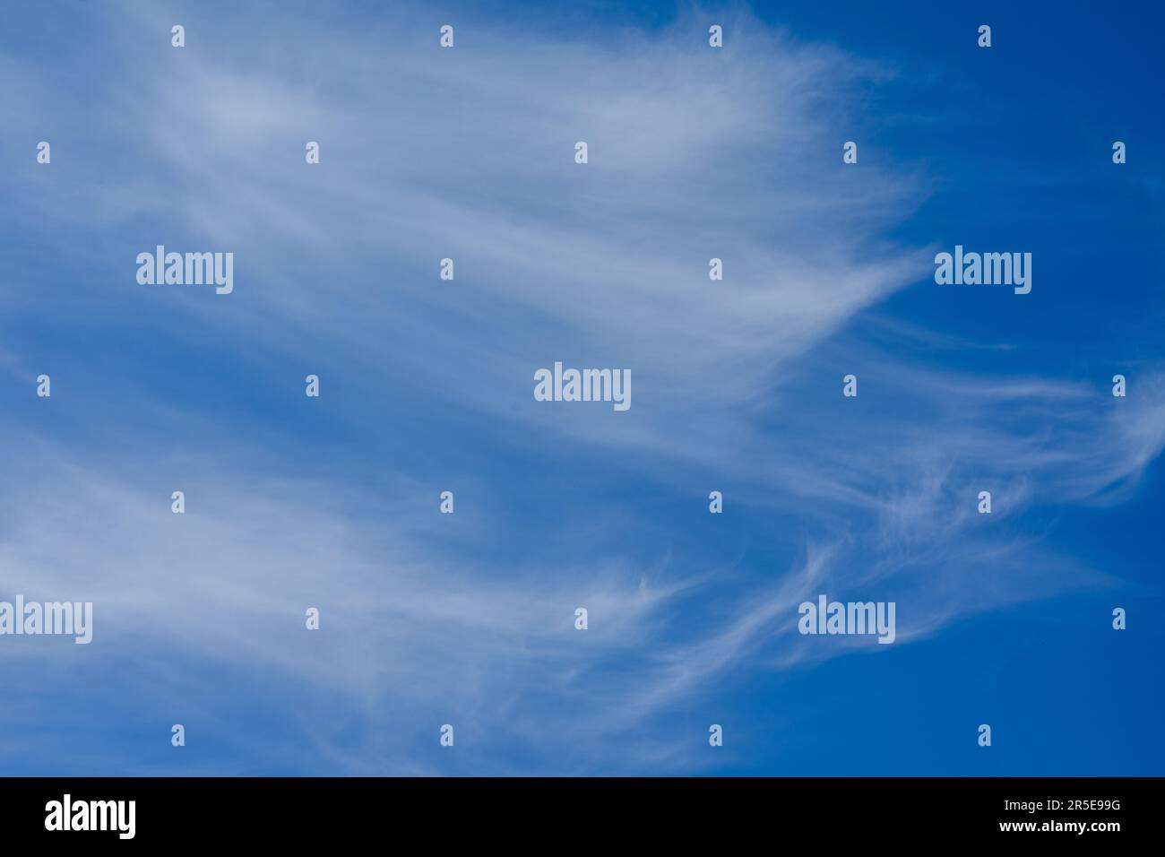 veil clouds heaven background texture Stock Photo