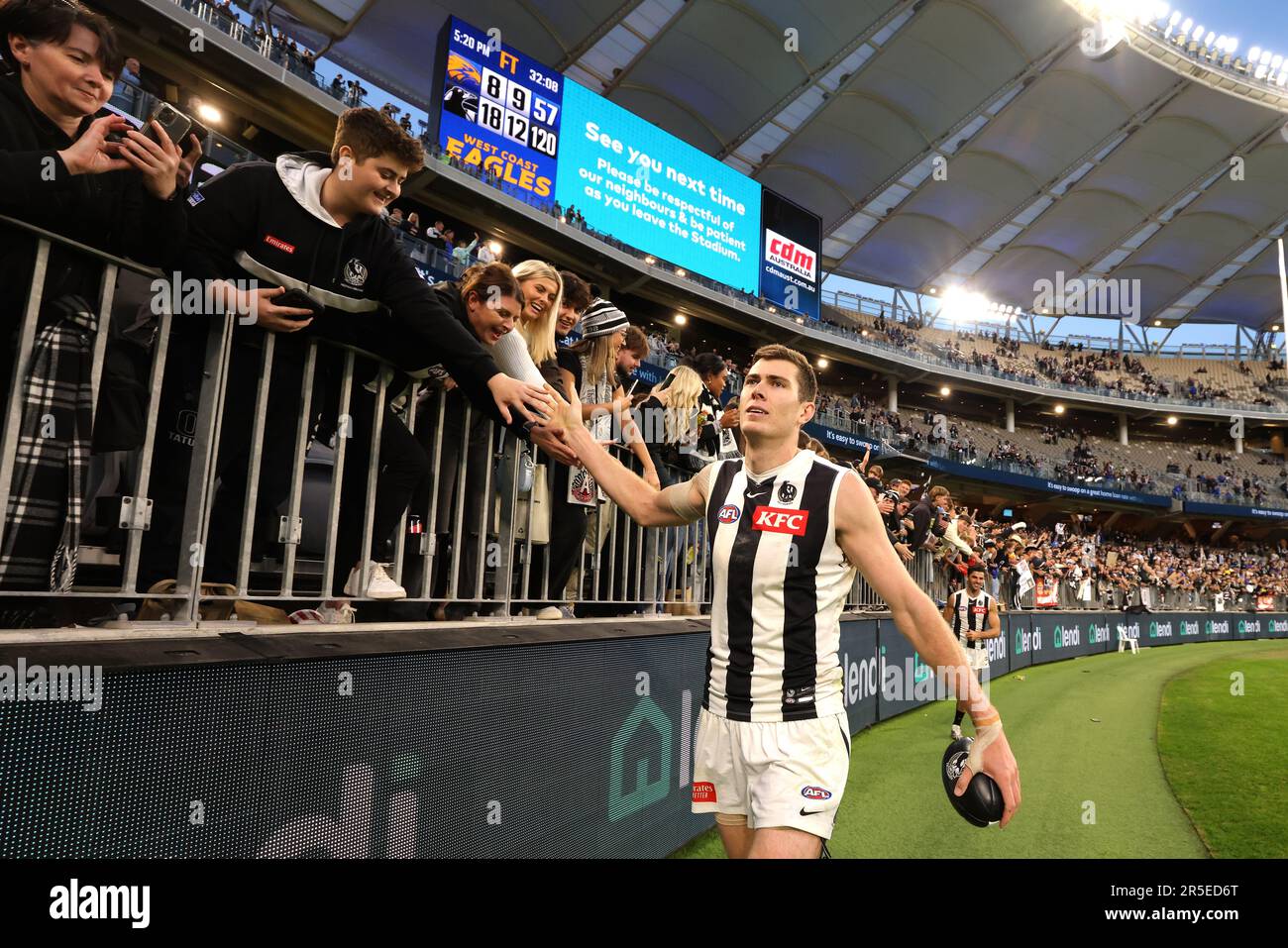 AFL 2023 Round 12 - West Coast v Collingwood