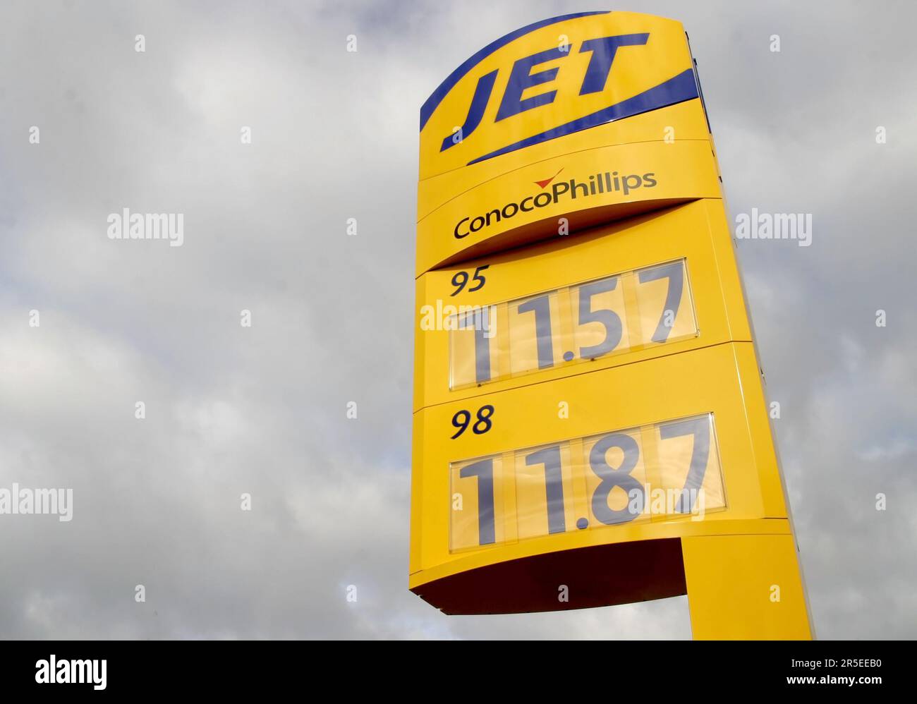 JET gas station Stock Photo Alamy