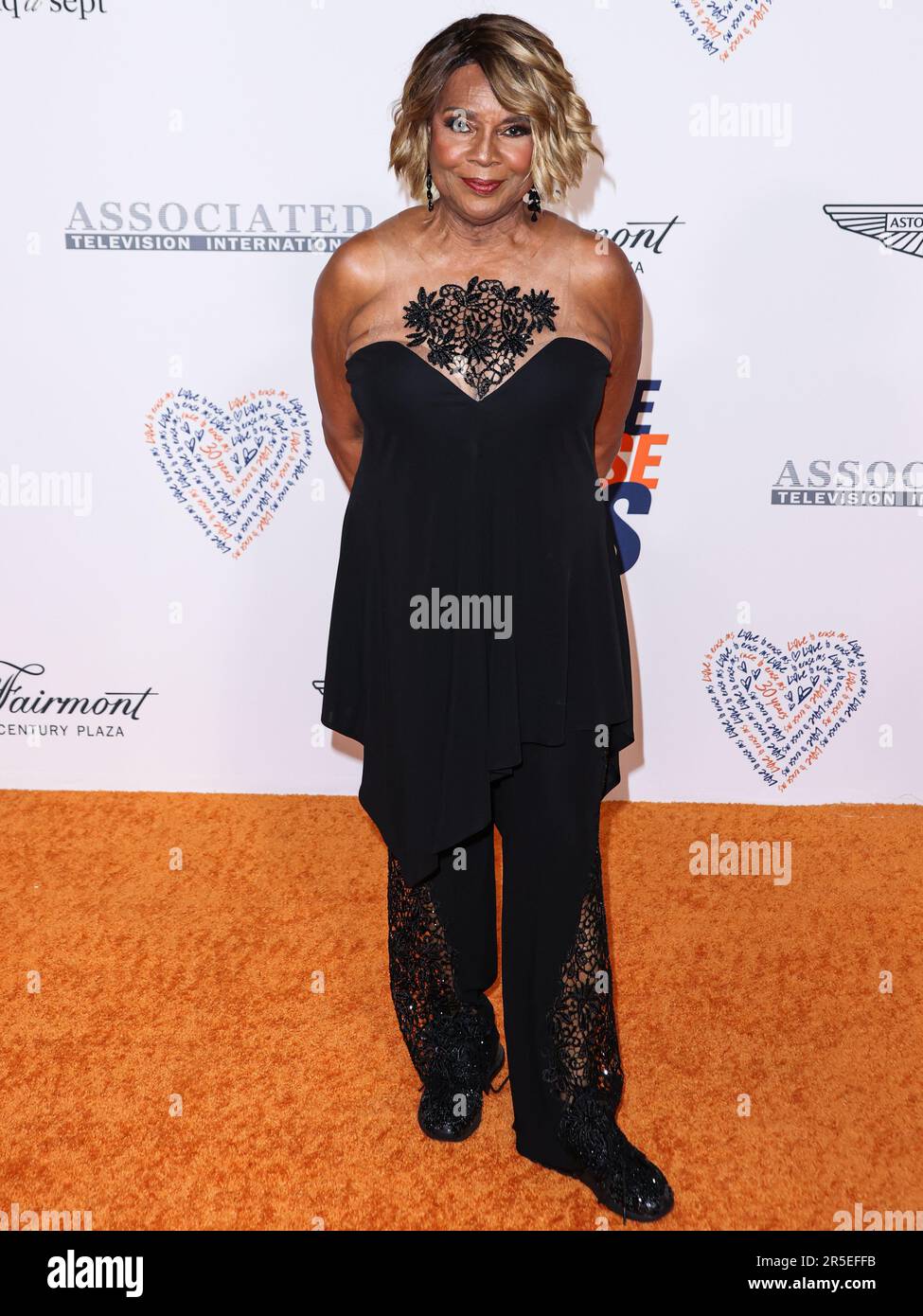 Century City, United States. 02nd June, 2023. CENTURY CITY, LOS ANGELES, CALIFORNIA, USA - JUNE 02: American singer Thelma Houston arrives at the 30th Annual Race To Erase MS Gala held at the Fairmont Century Plaza on June 2, 2023 in Century City, Los Angeles, California, United States. (Photo by Xavier Collin/Image Press Agency) Credit: Image Press Agency/Alamy Live News Stock Photo
