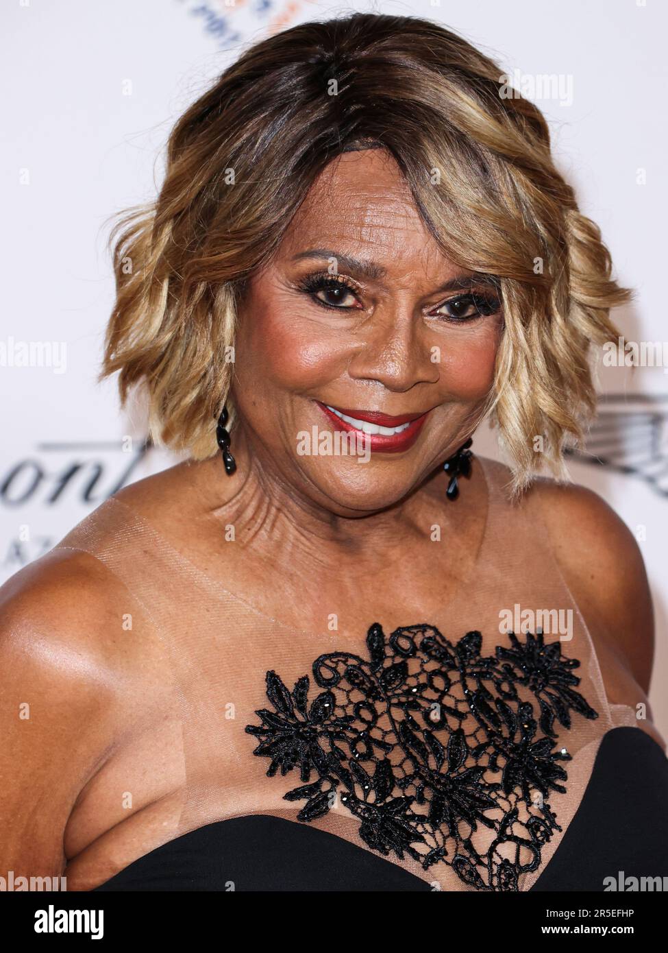 Century City, United States. 02nd June, 2023. CENTURY CITY, LOS ANGELES, CALIFORNIA, USA - JUNE 02: American singer Thelma Houston arrives at the 30th Annual Race To Erase MS Gala held at the Fairmont Century Plaza on June 2, 2023 in Century City, Los Angeles, California, United States. (Photo by Xavier Collin/Image Press Agency) Credit: Image Press Agency/Alamy Live News Stock Photo