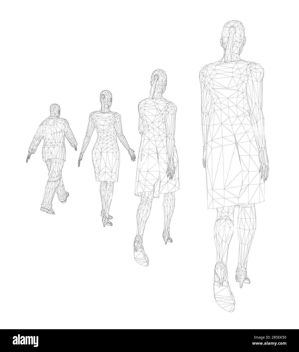 How To Draw Wireframe Figures