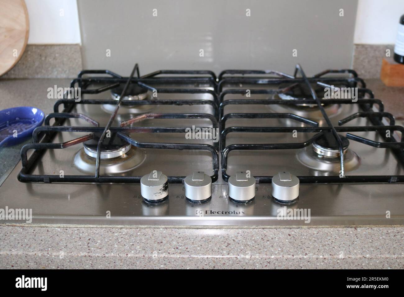 Electrolux gas hob Stock Photo Alamy