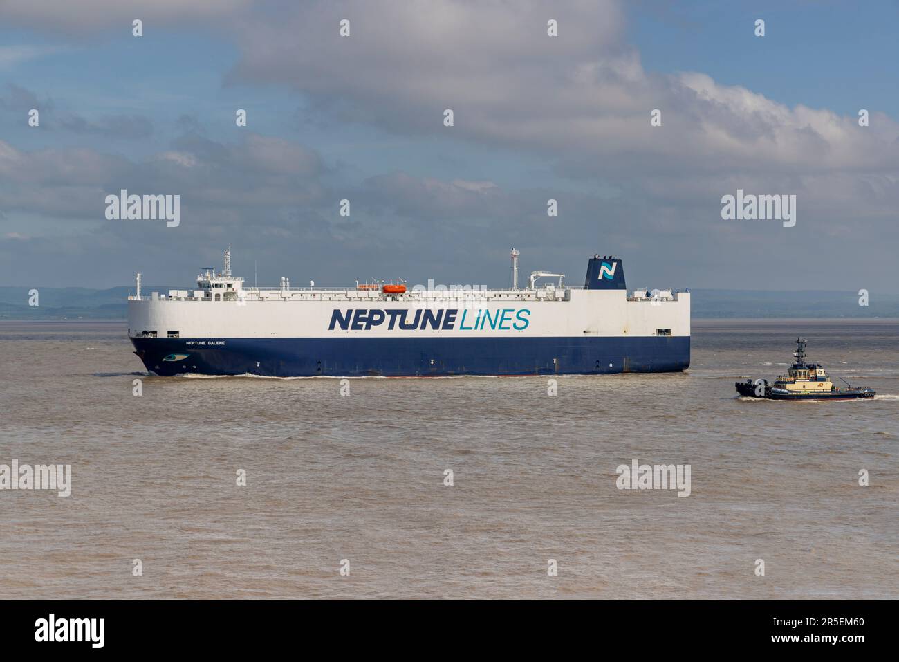 Vessel just left Royal Portbury docks Stock Photo Alamy