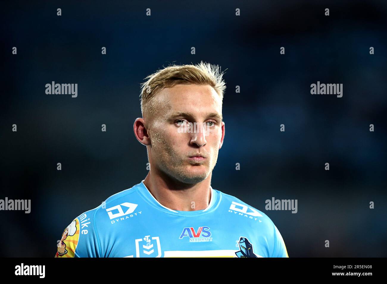 Gold Coast, Australia. 03rd June, 2023. Tanah Boyd of the Titans looks