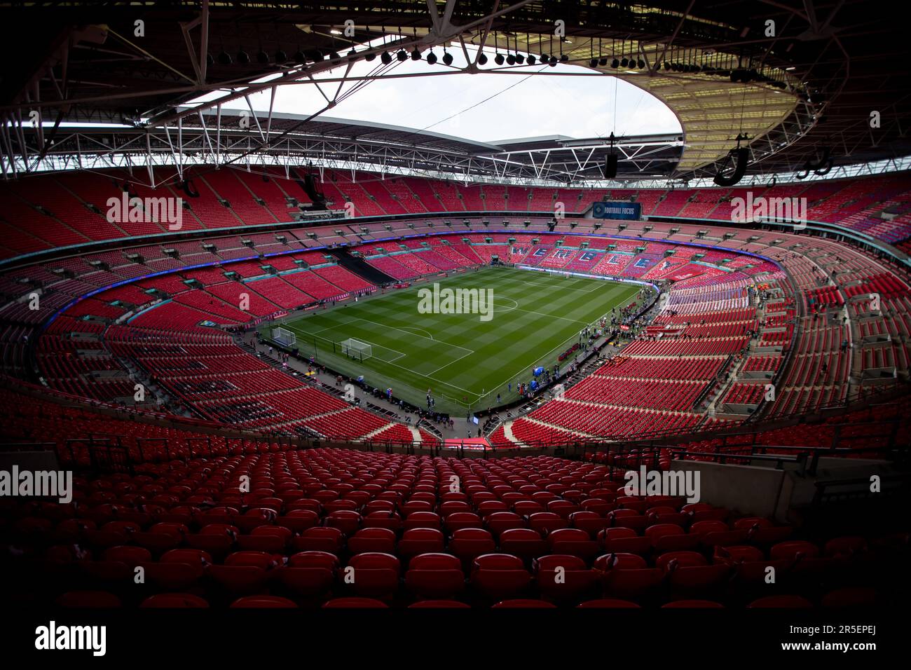 London UK 3rd June 2023General Viewing Of Wembley Stadium During The
