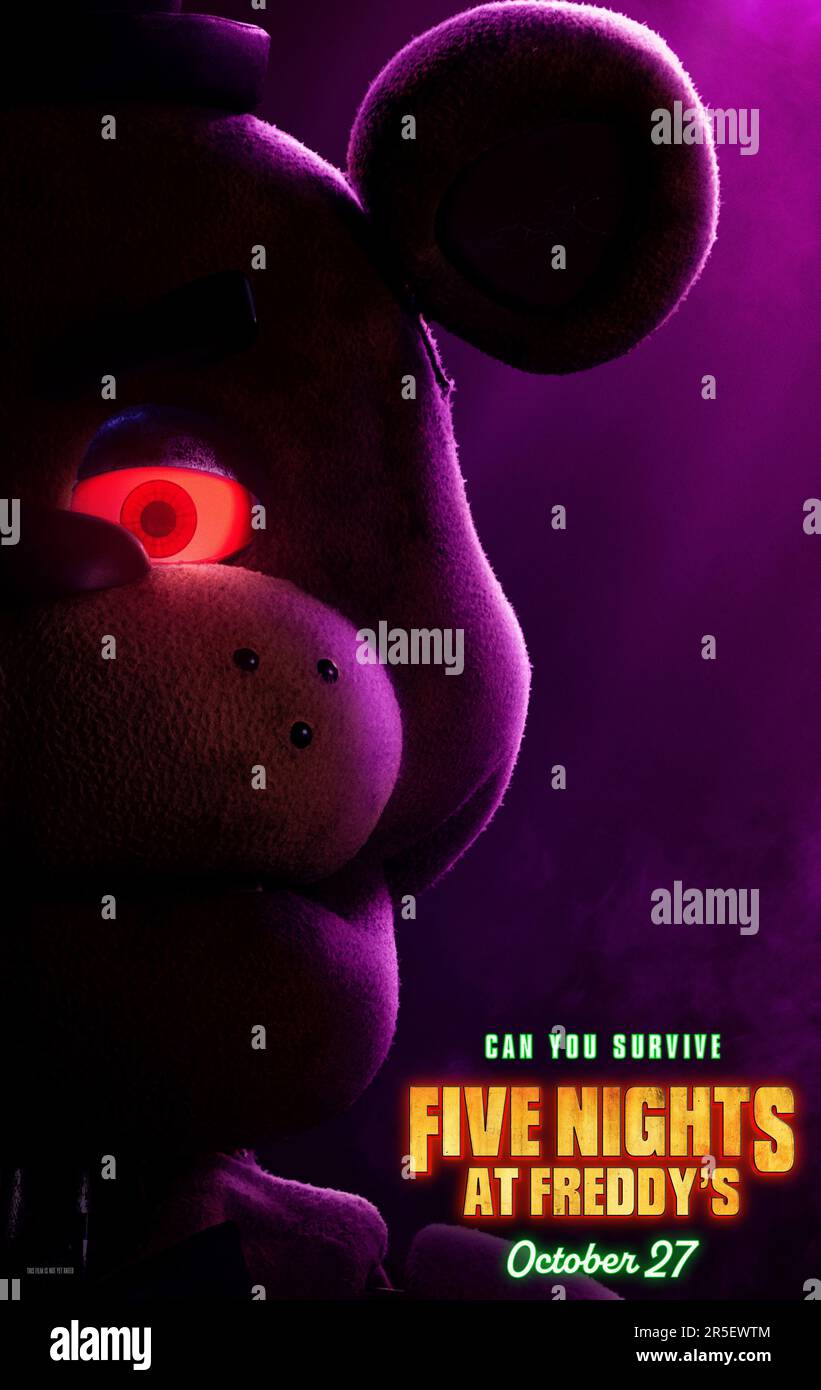 Fnaf Movie, Five Nights at Freddy_s Movie Poster for Sale by