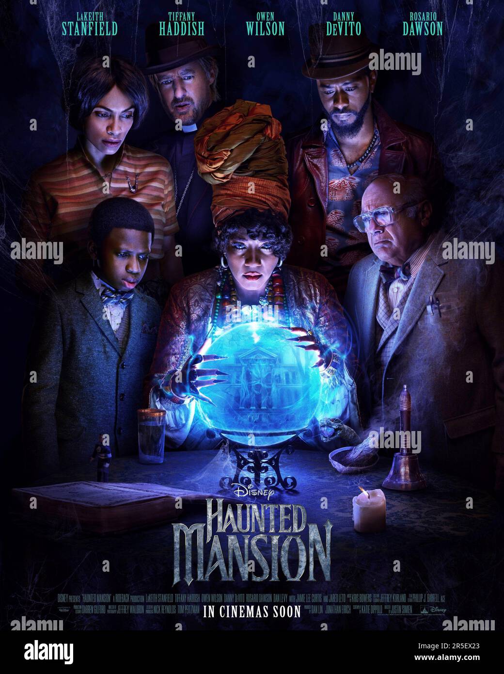 Haunted Mansion poster Stock Photo