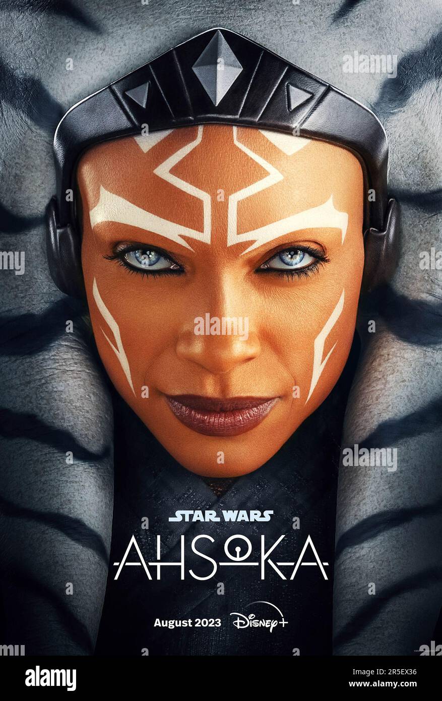 Ahsoka TV show poster Stock Photo Alamy