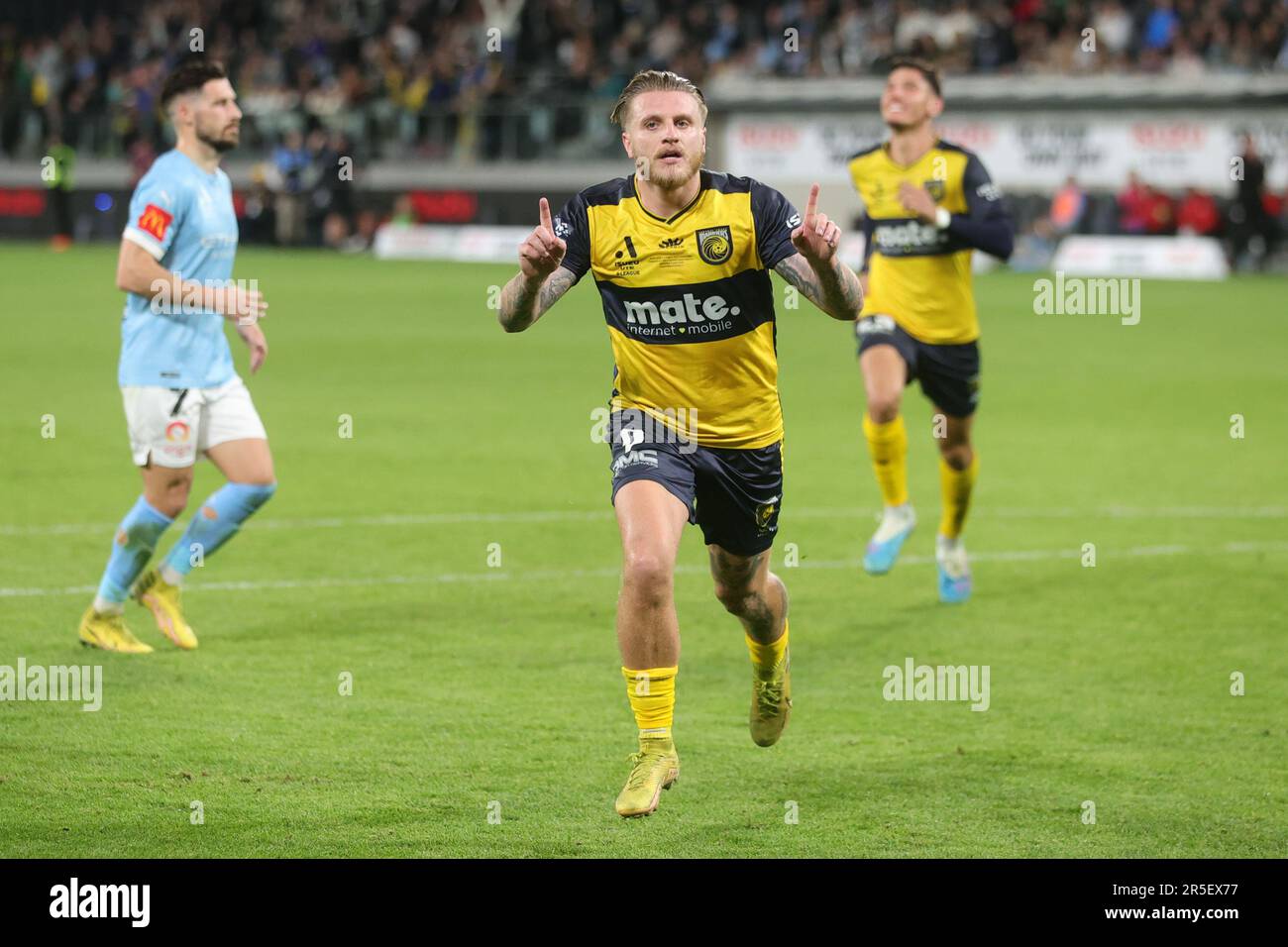 Sydney, Australia. 03rd June, 2023. Jason Cummings of Central Coast