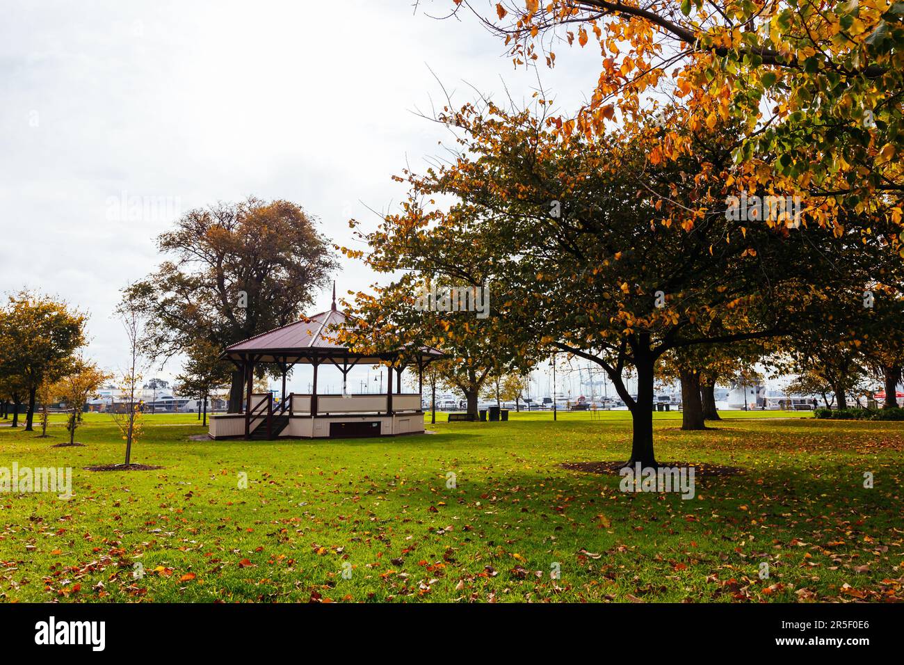 Williamstown Waterfront in Melbourne Australia Stock Photo Alamy