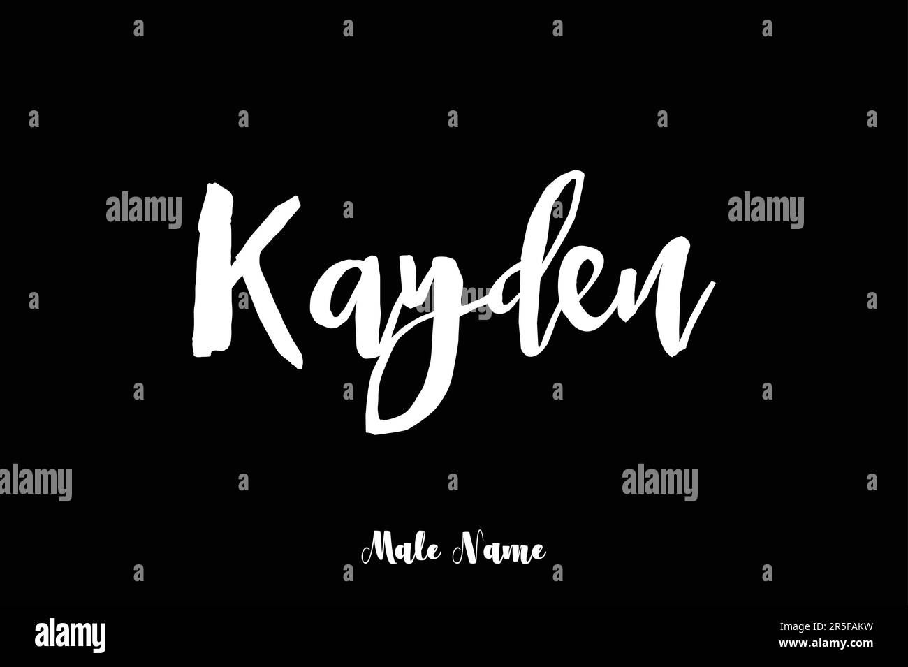 male-name-stylish-bold-grunge-typography-text-lettering-vector-design