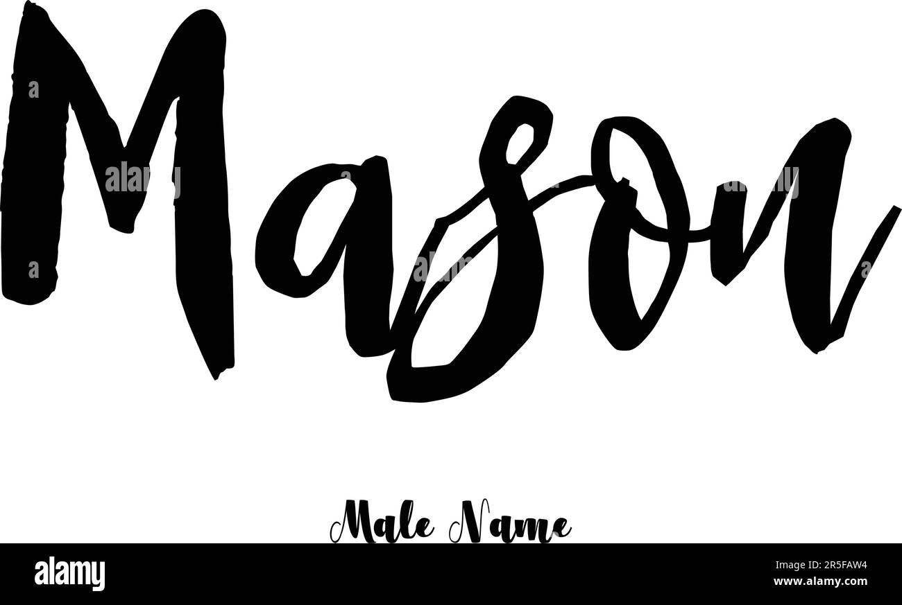Male Typography Incription vector vectors hi-res stock photography and images - Alamy