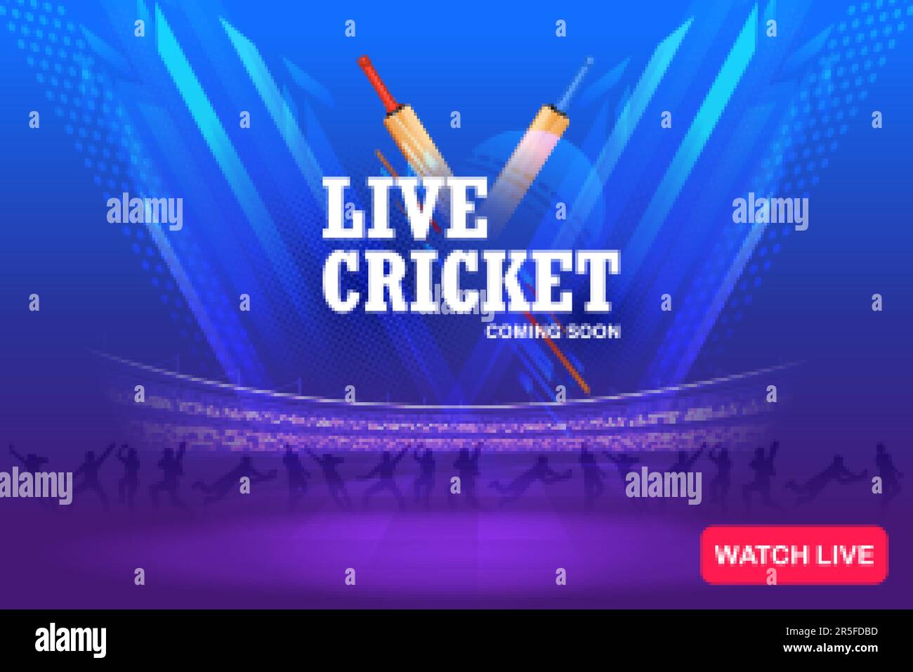 bat and ball on cricket championship sports background Stock Vector Image & Art Alamy
