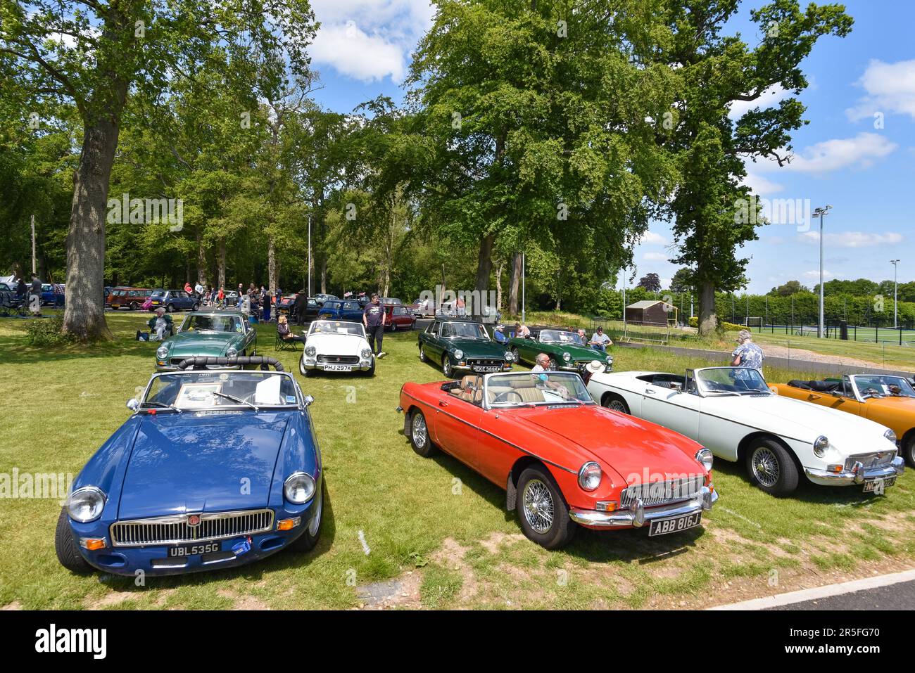 Pangbourne college classic car show 2023 hires stock photography and