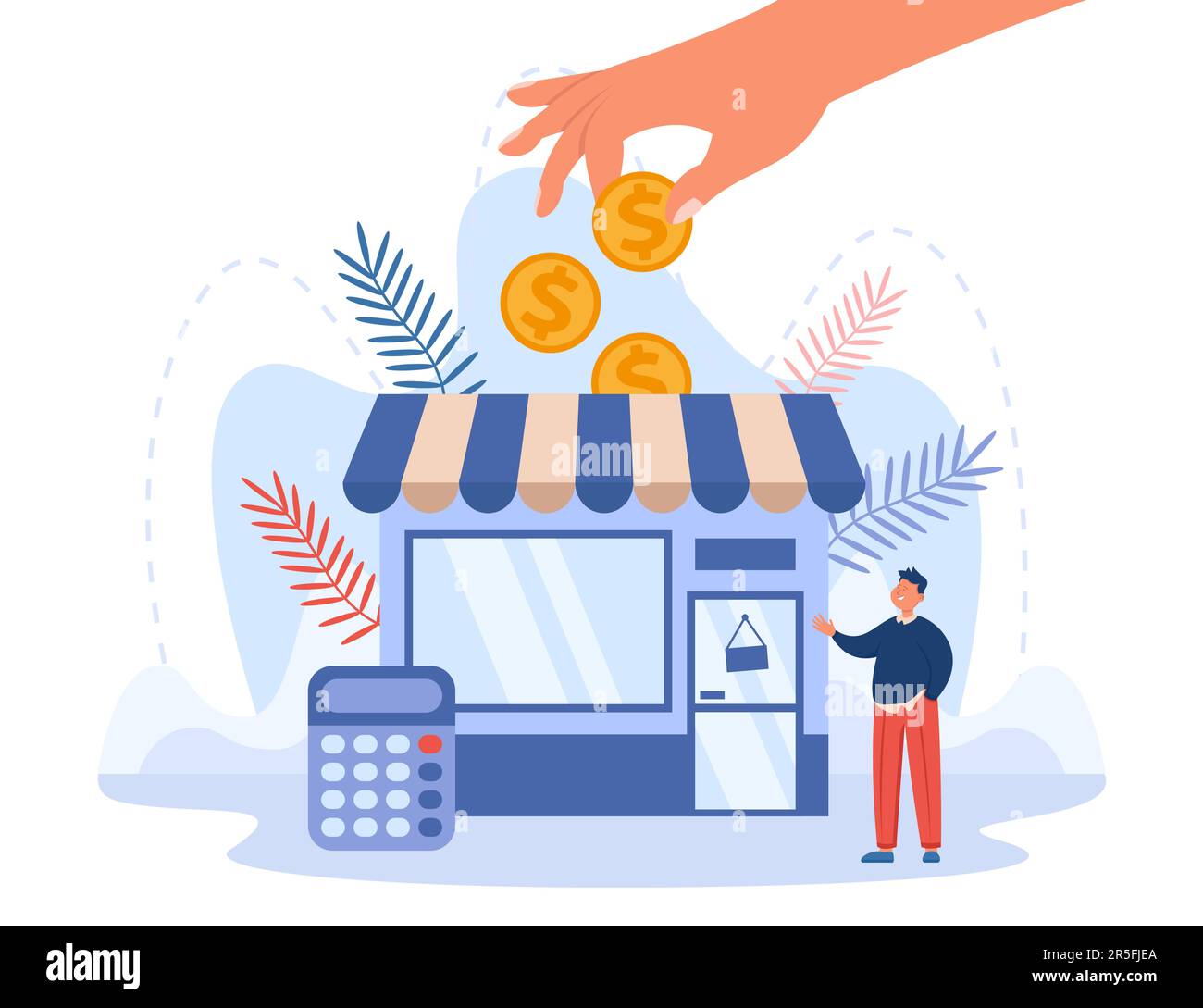 Grant page Stock Vector Images - Alamy