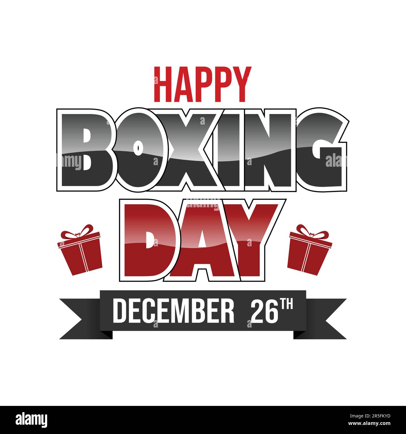 Boxing Day. Holiday concept. Template for background, banner, card