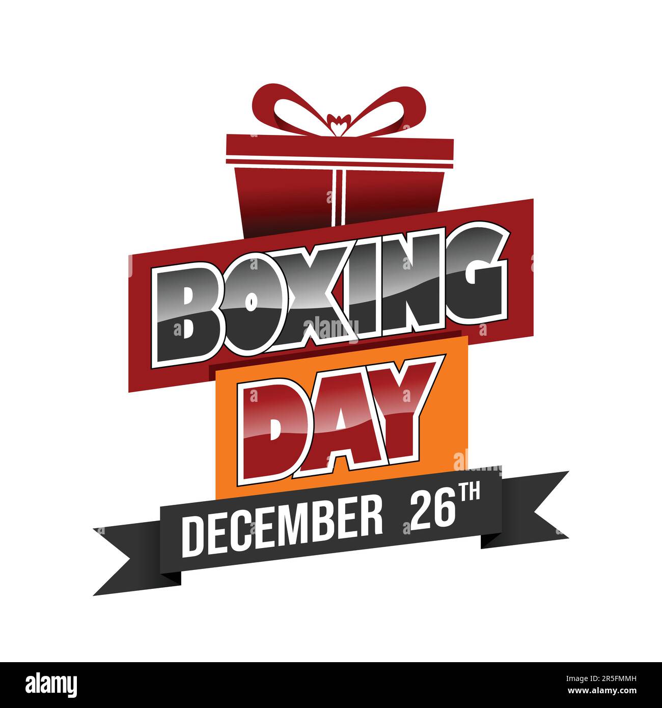 Boxing Day. Holiday concept. Template for background, banner, card