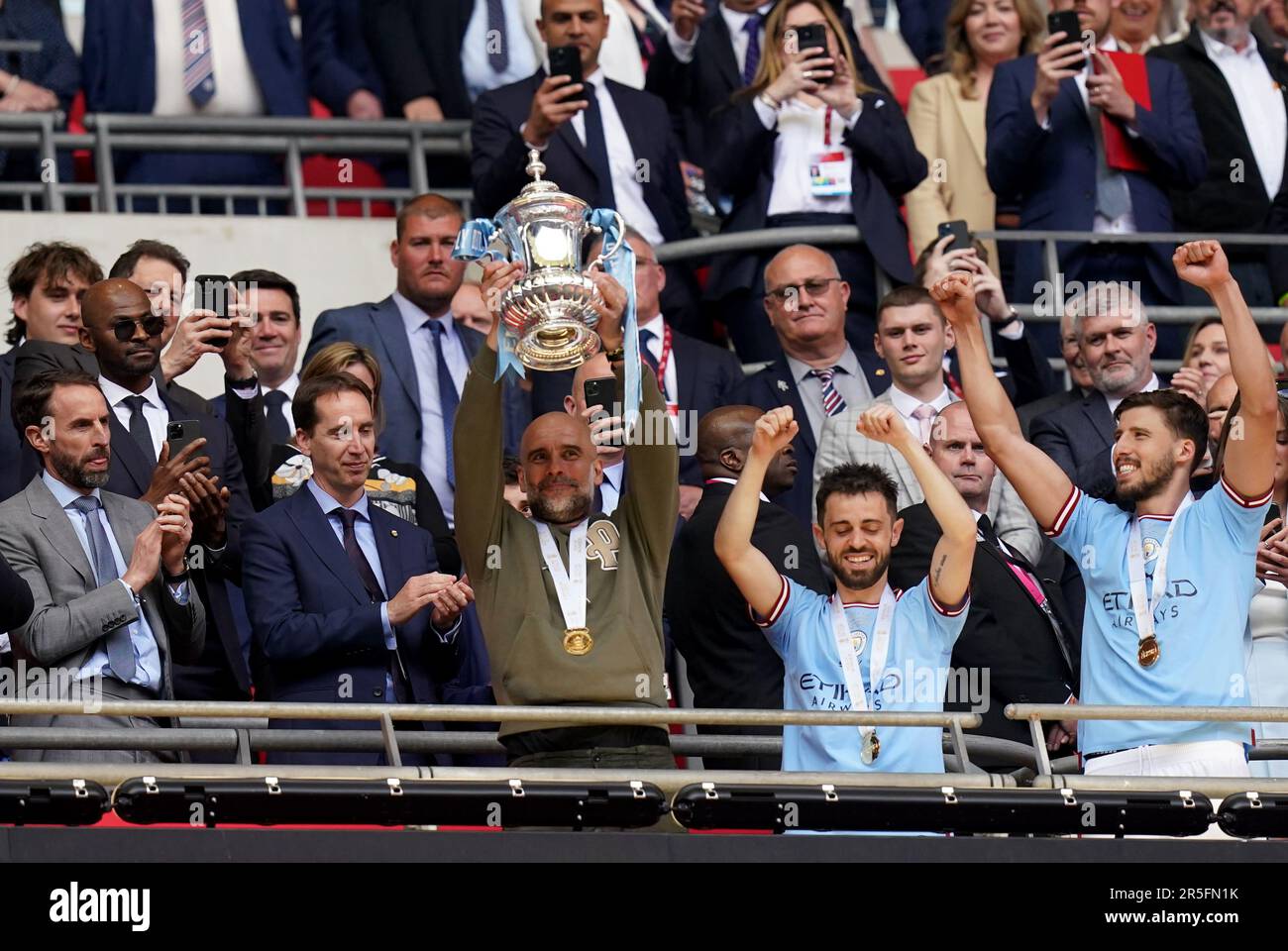 Pep Guardiola FA Cup trophy The Match That Defined a Season