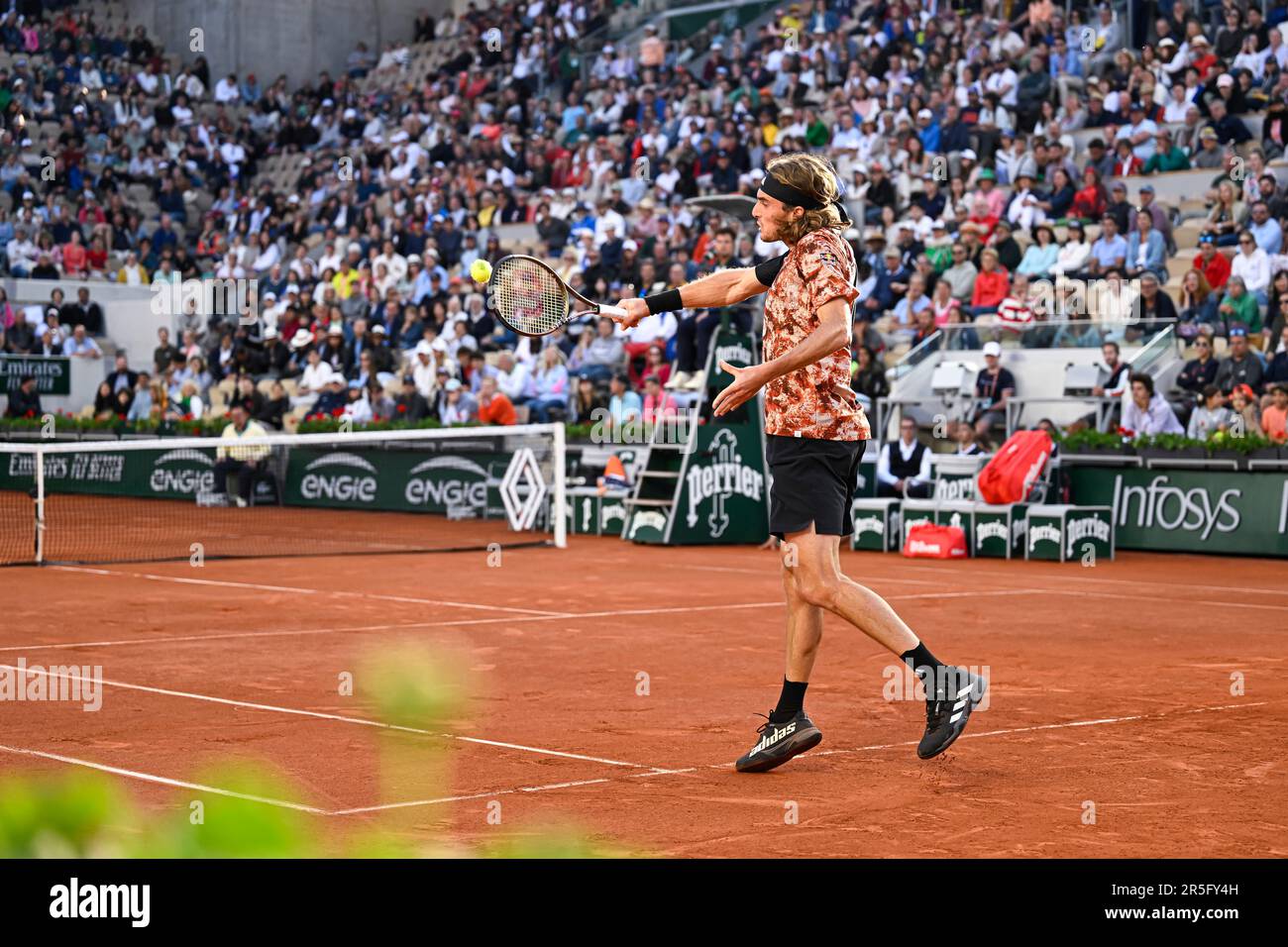 Roland garros court hi-res stock photography and images