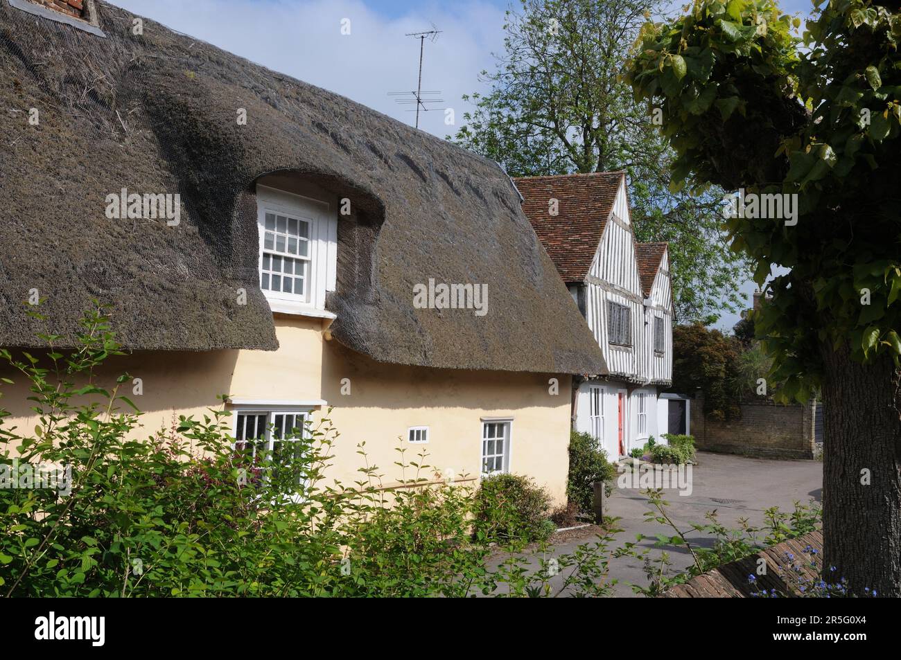 Church Cottage, Linton, Cambridgeshire Stock Photo Alamy