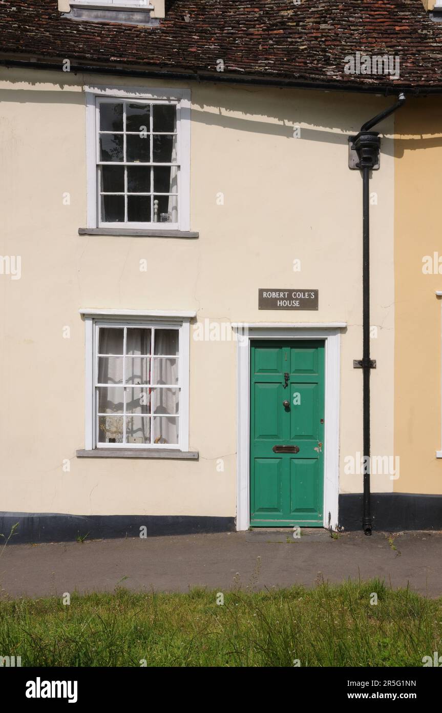 Robert Cole's House, Coles Street, Linton, Cambridgeshire Stock Photo
