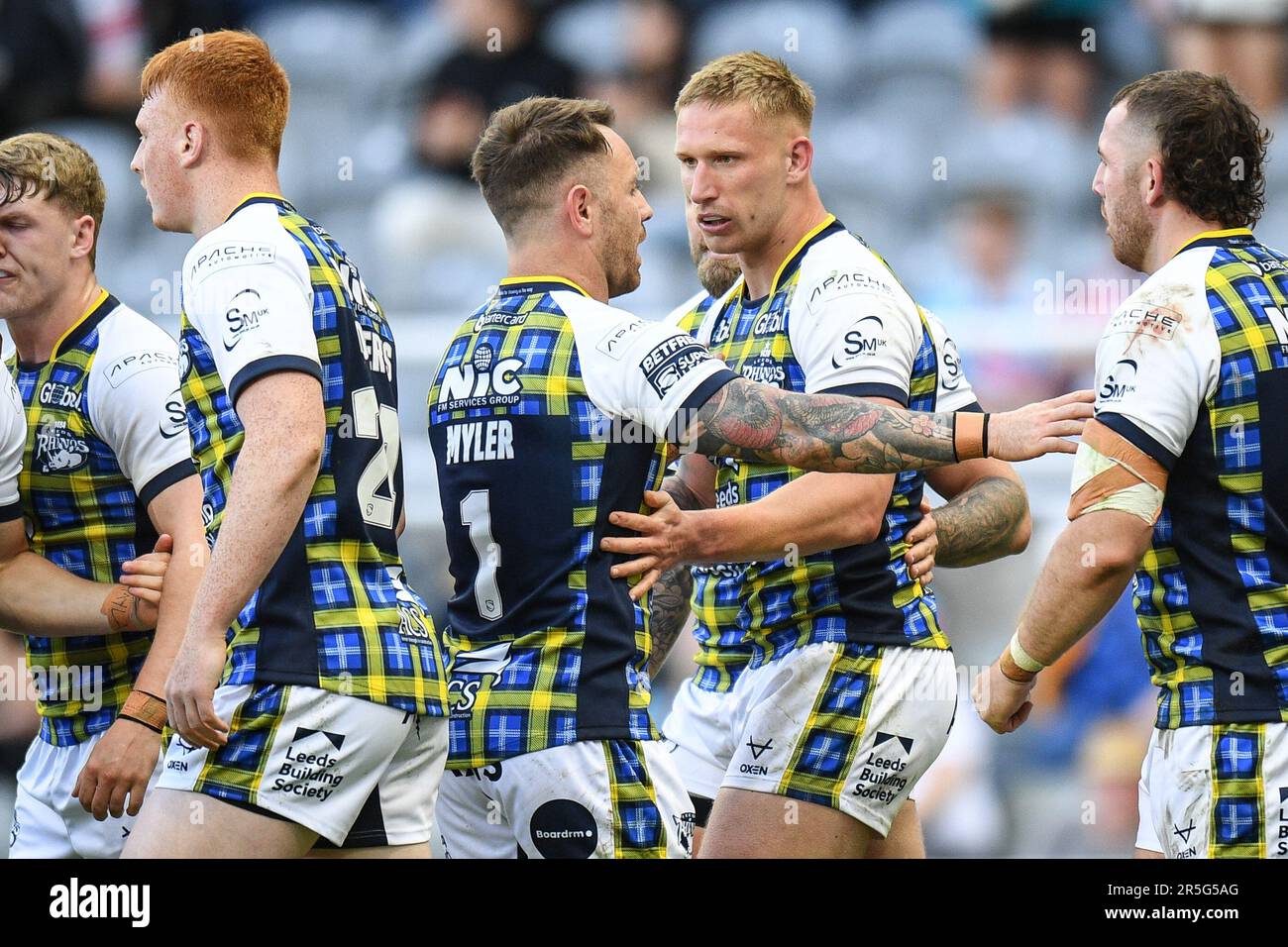 Newcastle, England 3rd June 2023 Mikolaj Oledzki (8) of Leeds