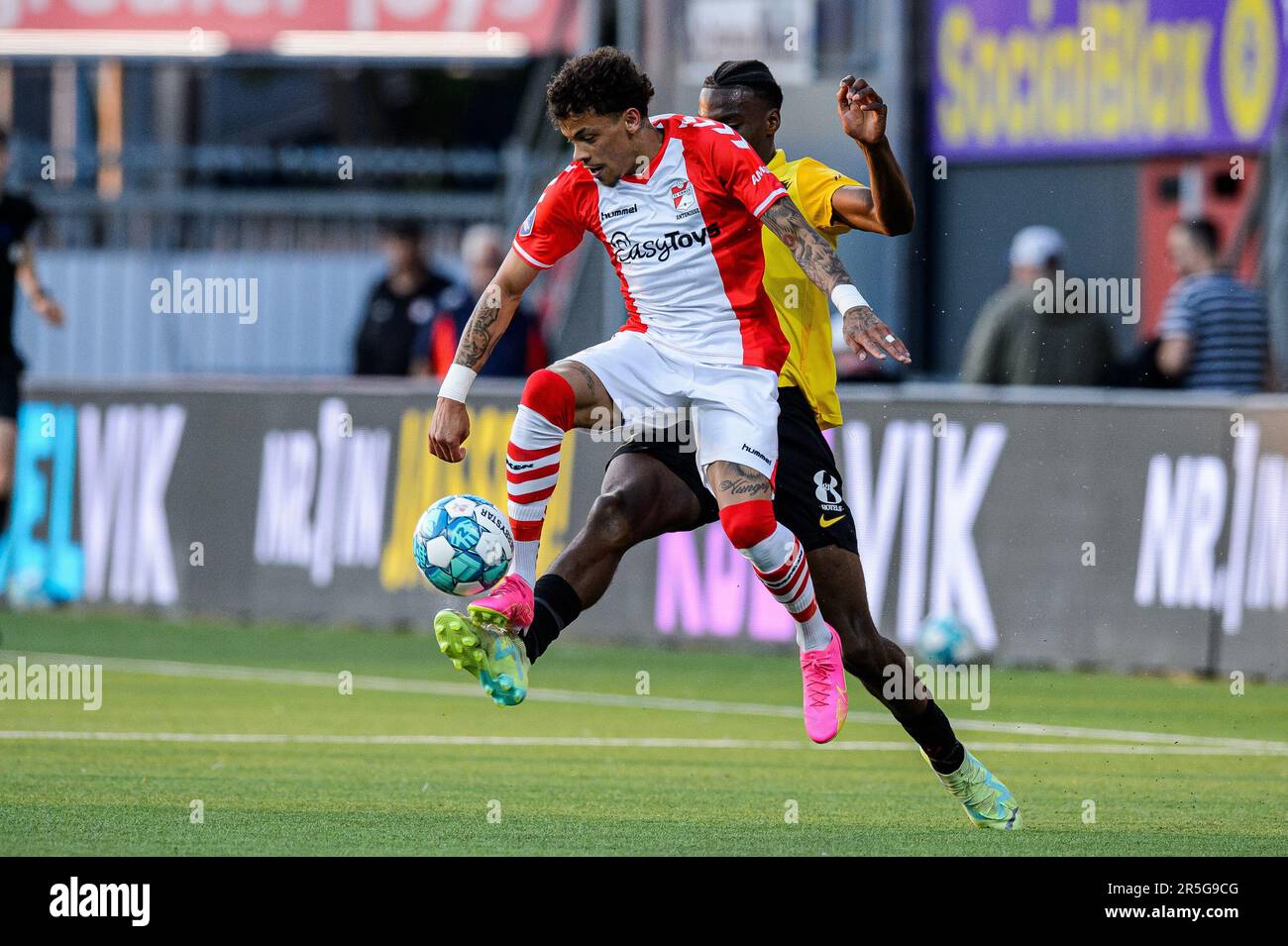 EMMEN (lr) Jeremy Antonisse of FC