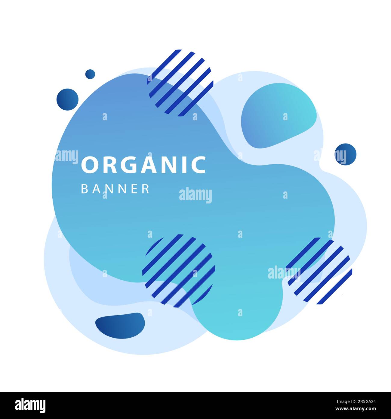 Colorful irregular shapes Stock Vector
