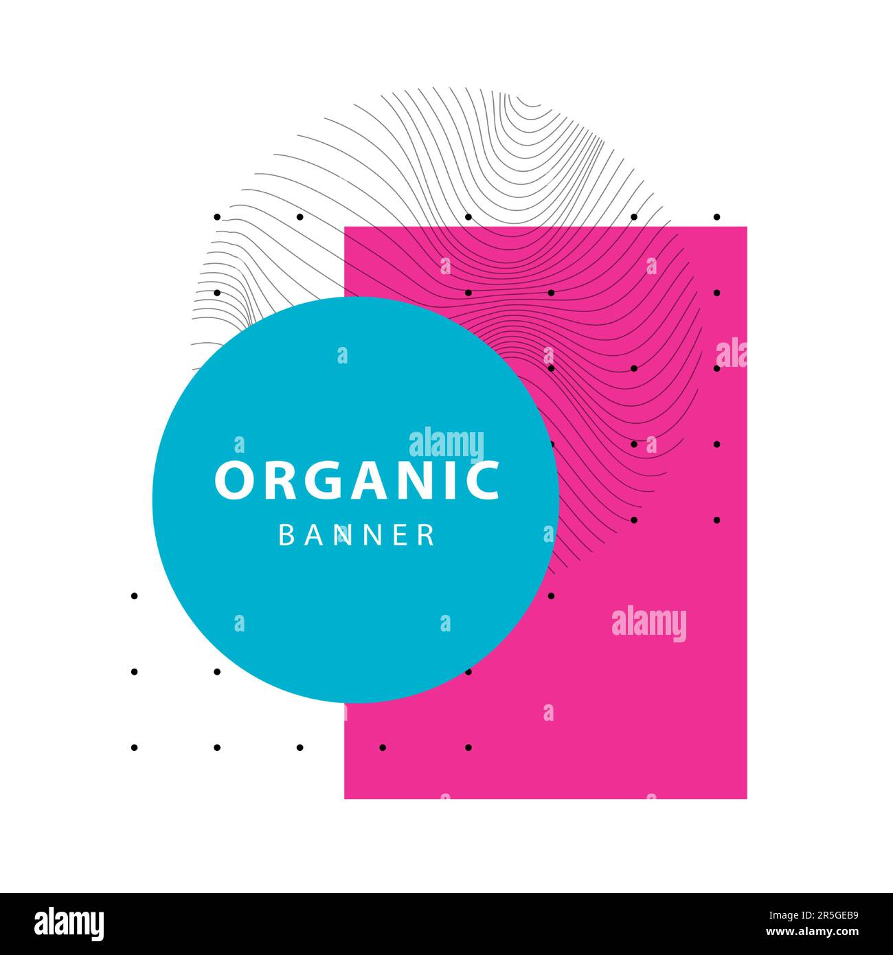 Stylish abstract geometric background Stock Vector