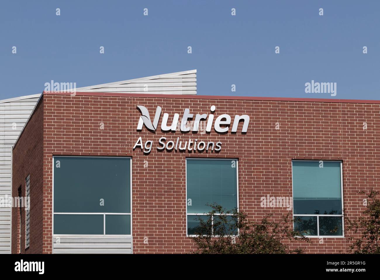 Champaign Circa June 2023 Nutrien Ag Solutions Digital Office. Ag
