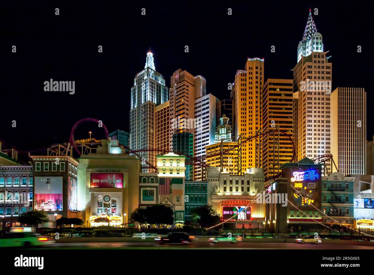 New York New York Hotel and Casino Las Vegas Stock Photo - Alamy