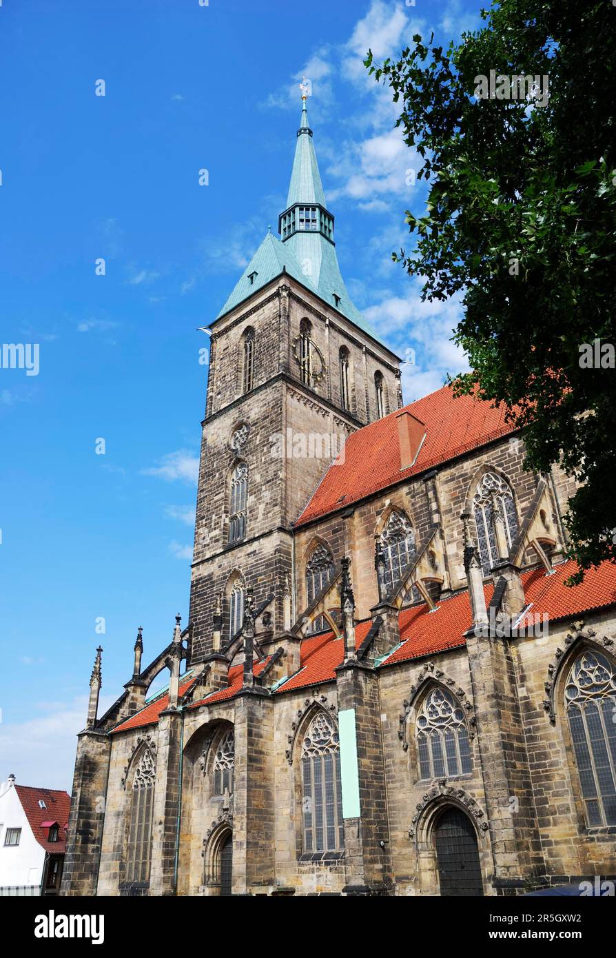 St. Andreas church in Hildesheim, Germany Stock Photo Alamy