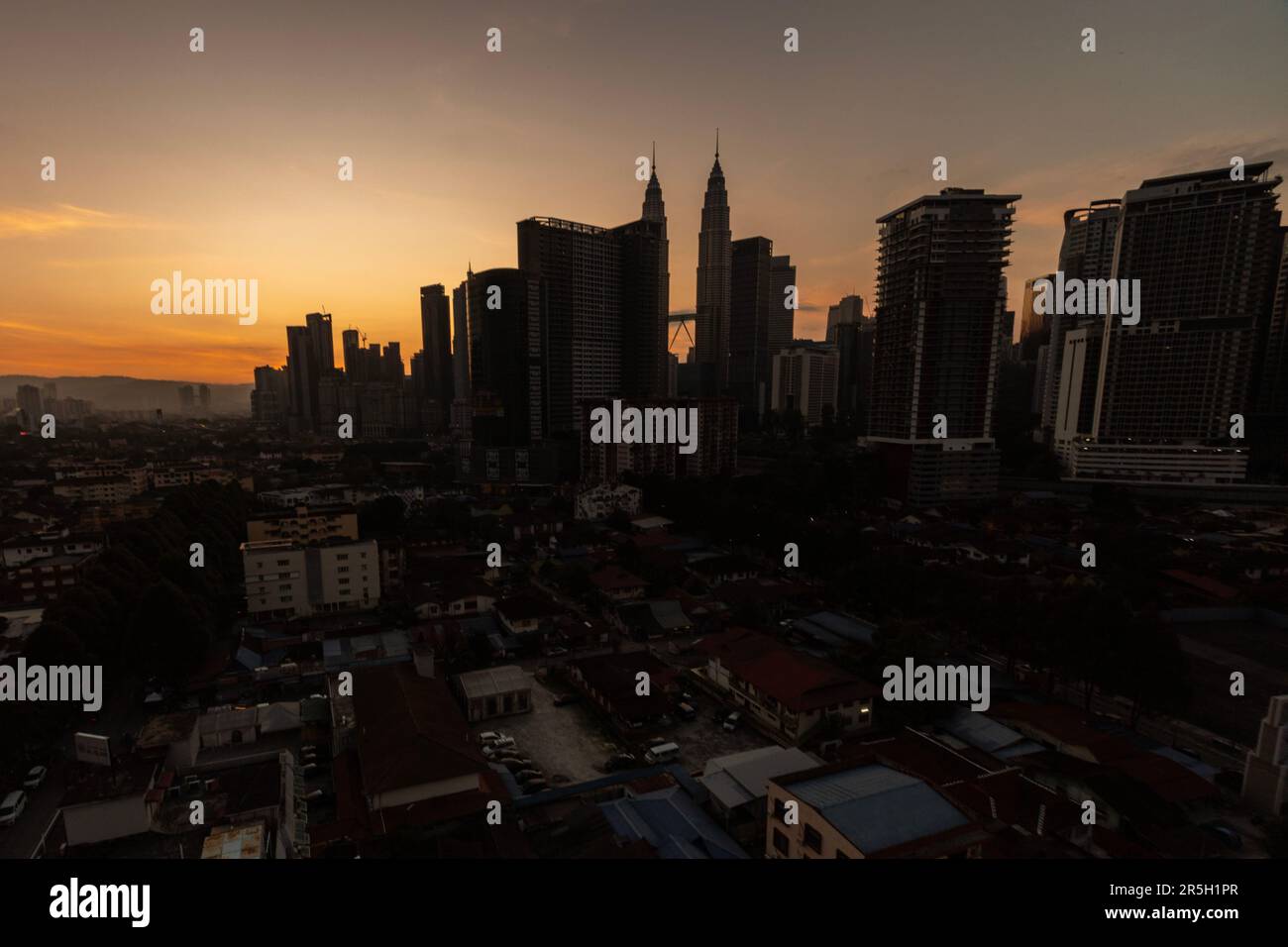 Kuala Lumpur skyline Stock Photo