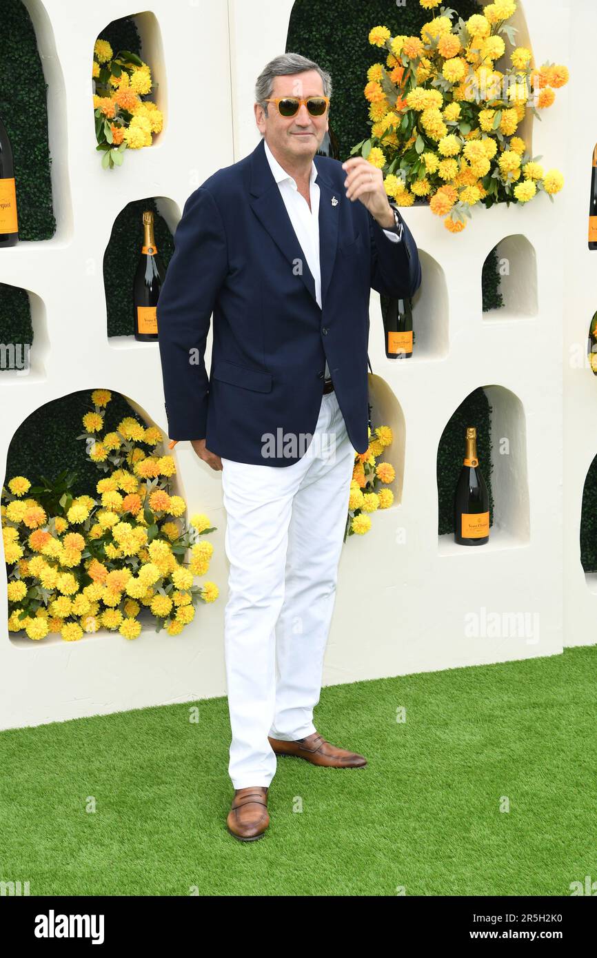 Jean-Marc Gallot at the Veuve Clicquot Polo Classic in Liberty