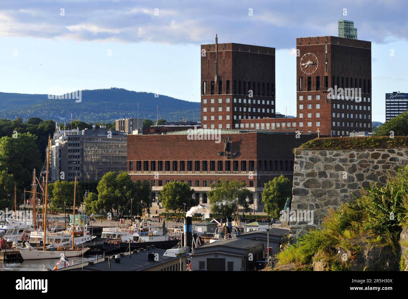 Old City Hall, radhus, Oslo, Norway Stock Photo - Alamy