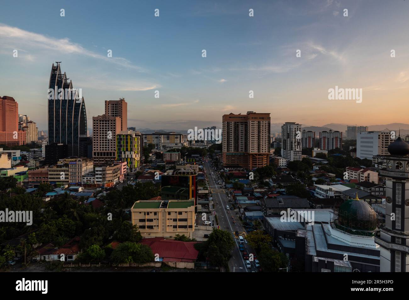 Kuala Lumpur skyline Stock Photo