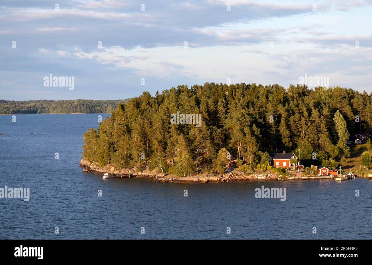 In the Swedish archipelago Stock Photo Alamy